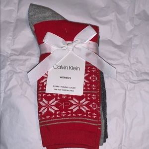 ‼️FINAL SALE‼️CALVIN KLEIN 3 PAIRS LUXURY SOCKS